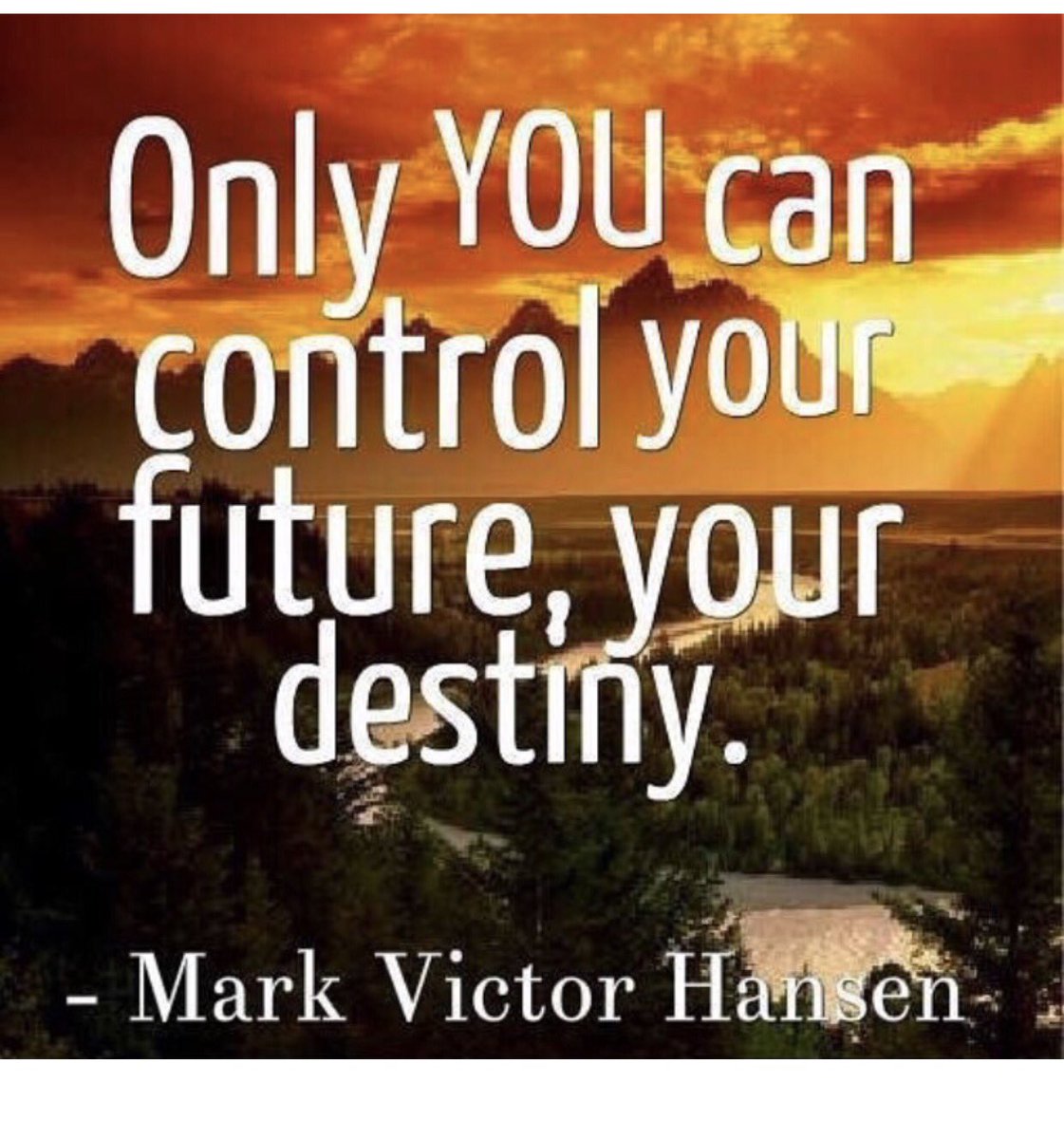 Only you can control your #destiny.  #future #mindset #mindovermatter