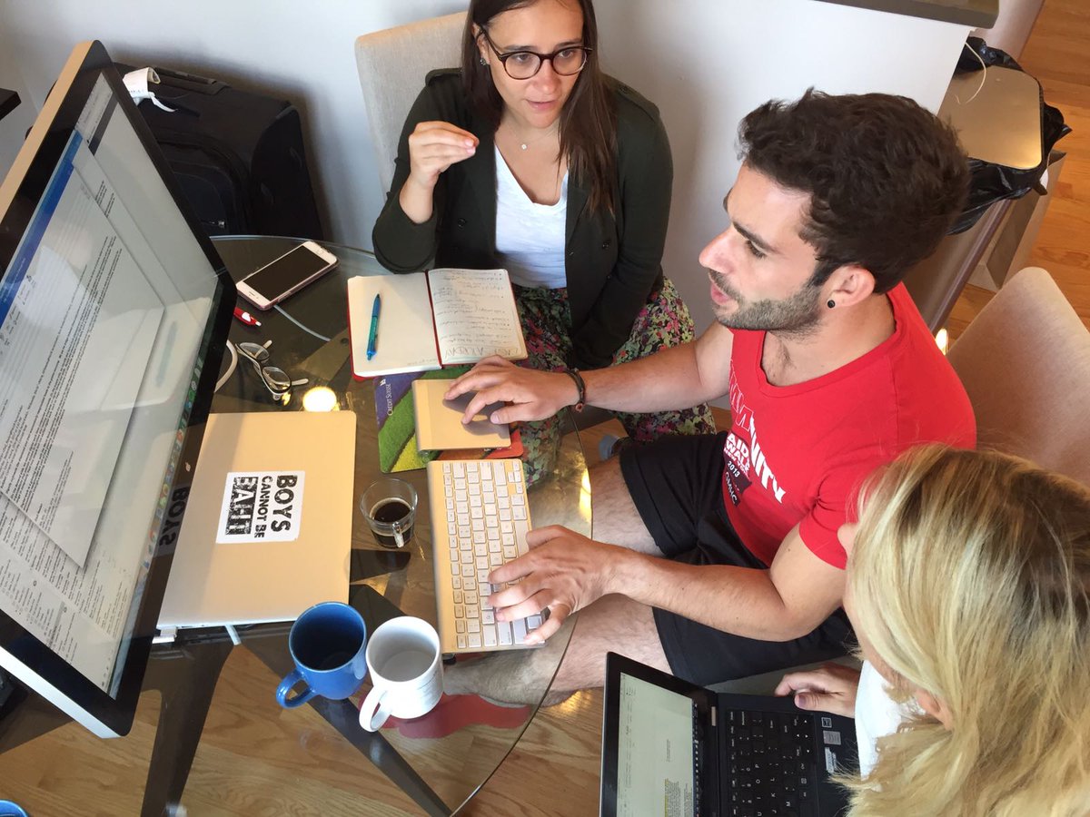 MilkowskaMarta's tweet photo. Happening NOW: Boston. W. such a hot team :) @DiscoverDignify I missed you! #digital #work 4 #refugees #jobs #hp17 @hultprize #tech #digital https://t.co/kDLQVT5Xcq