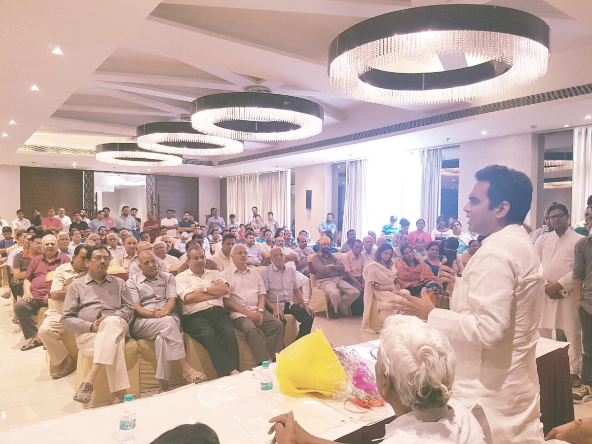 PankajSinghBJP's tweet photo. Today had a fruitful public interaction with the residents of Mahagun Moderne and Elite Home 7X Societies.1/2 https://t.co/AXOEek5qqv