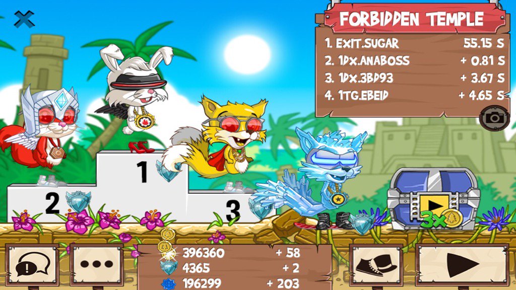 TG_SUGAR's tweet photo. I just beat a golden fox! #funrun2 #Anaboss #3bd93 #EBEID https://t.co/YmdzmyiDJH