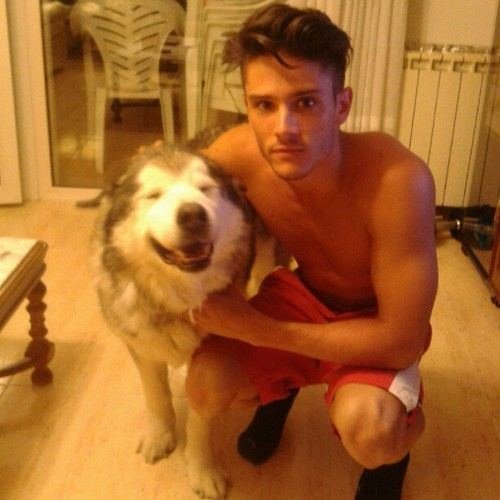 Meet Rocky, his new baby boy.