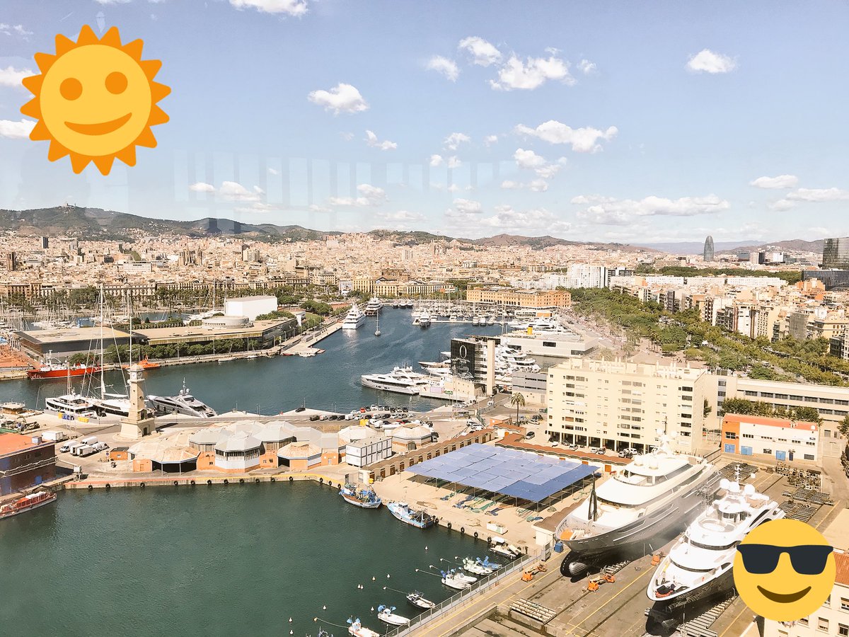 AshTOTM's tweet photo. A view from the #barcelona #cablecar. Stunning, can’t wait to come back here! https://t.co/Eg7yT0w20d