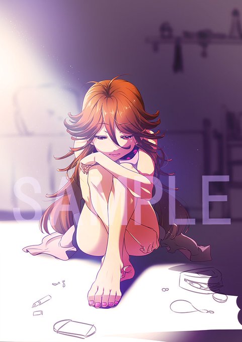 等々さんがTwitterに投稿した臼田スミレ(ゾンビランドサガ)のイラスト。