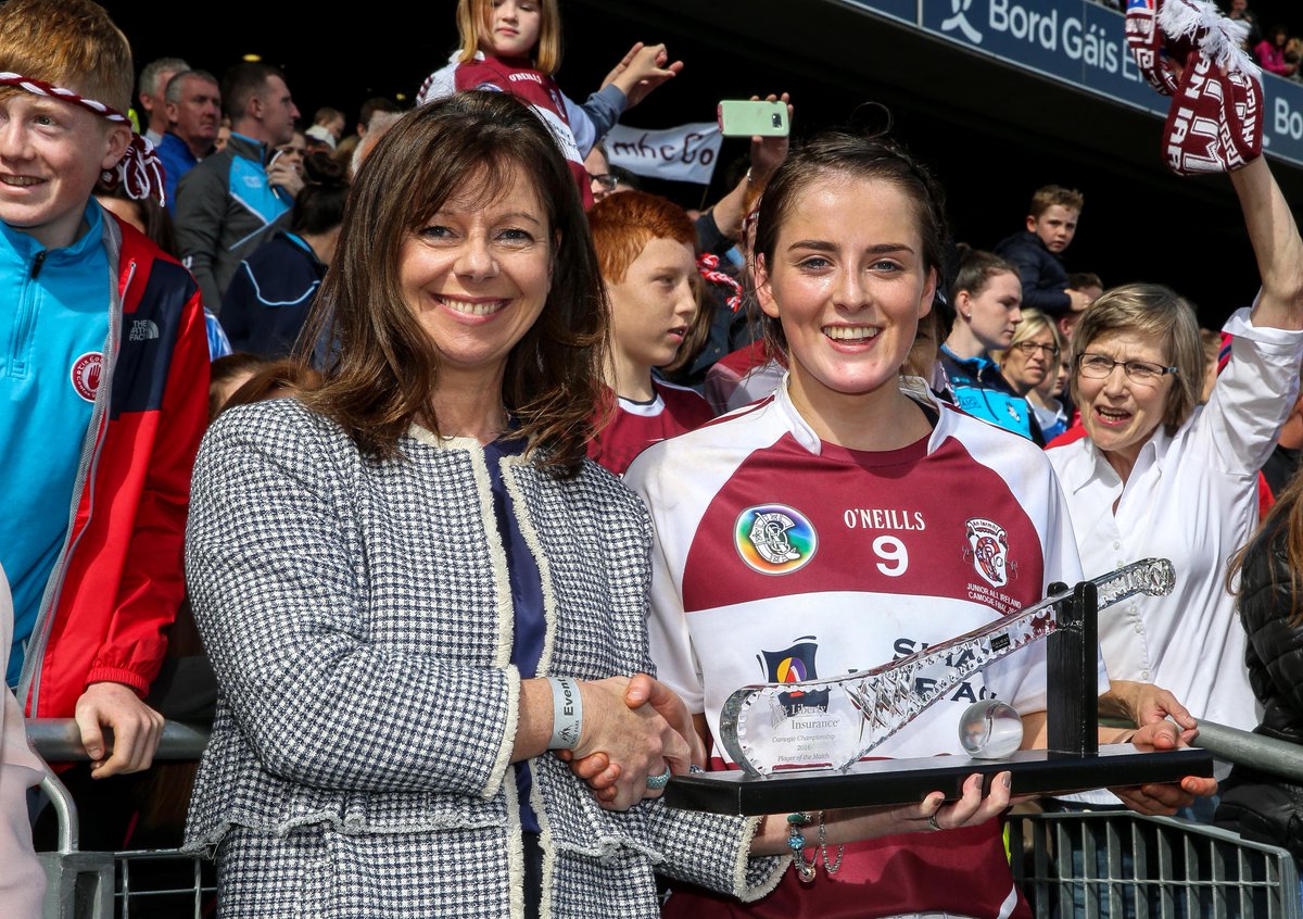MidlandsSport's tweet photo. Player of the game Caoimhe McCrossan - photo by INPHO's Gary Carr https://t.co/KmEQBXcR1H
