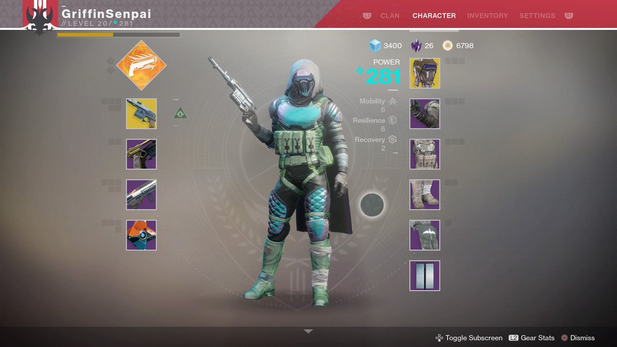 GriffinSenpai's tweet image. #raidready