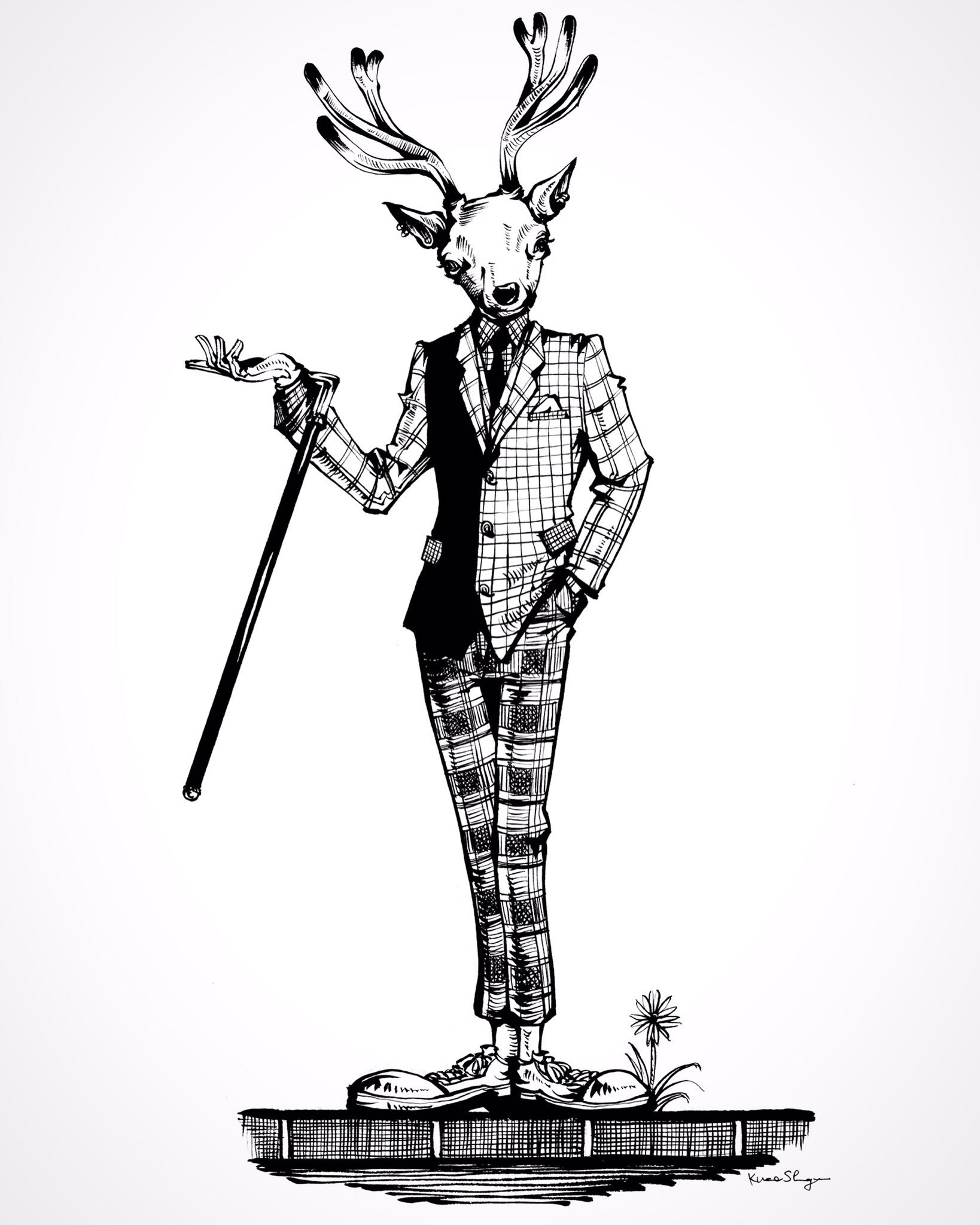 توییتر クロセシンゴ در توییتر 過去作品 鹿男 絵 イラスト アナログ 線画 ペン モノクロ 白黒 鹿男 鹿 動物 擬人化 Illustration Art Artwork Draw Drawing Linedrawing Deer Deerman Animal T Co 42fdommfry
