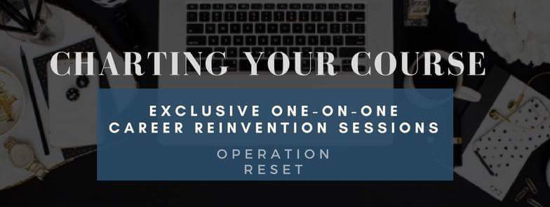 Career reinvention sessions led by author of OPERATION RESET:A GUIDE TO REINVENT YOUR CAREER FB m.facebook.com/Operation-Rese… #Jobs #Careers