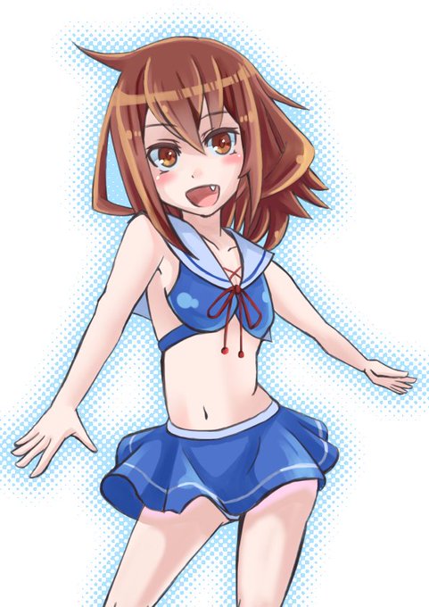 あー休み終わるなー(切実)
雷ちゃん!ある人へのメッセージでもありますw
#絵描きさんと繋がりたい  #艦これ 