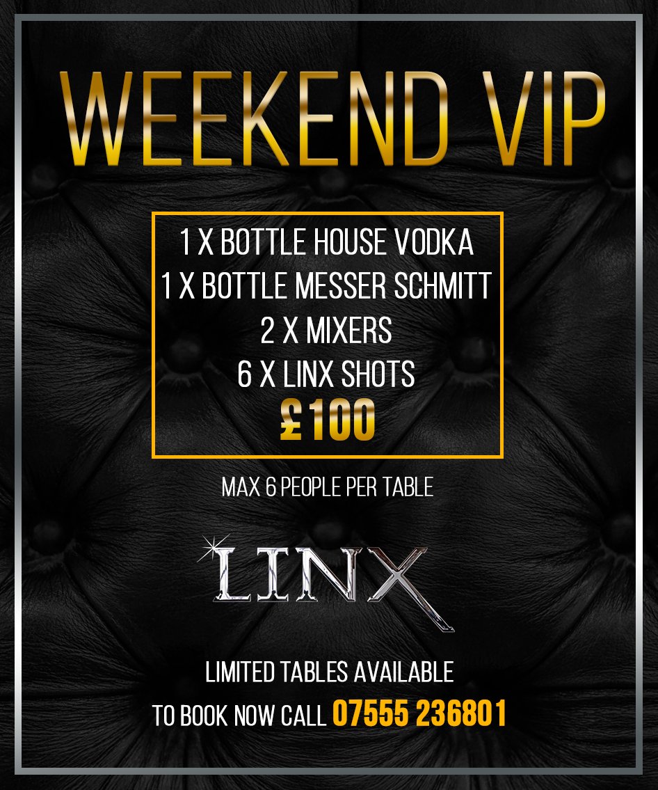 LinxNightClub's tweet image. Thanks to all of our party people this weekend!
Why not upgrade your night next weekend and go VIP?!