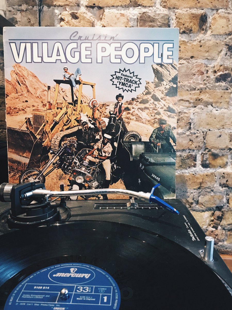 Brunch record of the week, this anddddd bottomless brunch !? Perfection. #vinylrecords #VinylRevival #SundayBrunch #Sunday #villagepeople