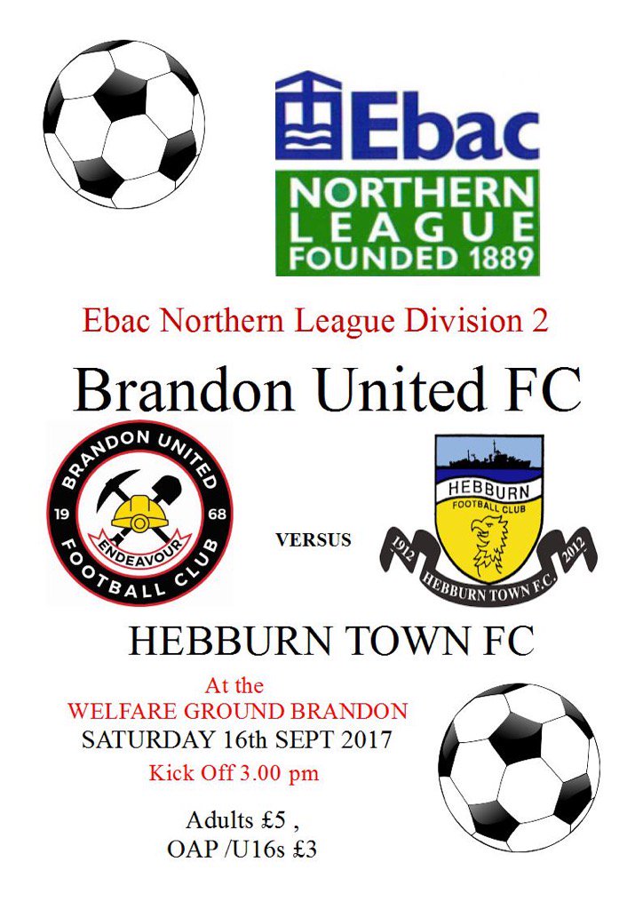 BrandonUnited's tweet photo. Well after Saturday's heroic but unsuccessful performance. We a back in league action Saturday 16/09/17. https://t.co/FTP4Dw81bF