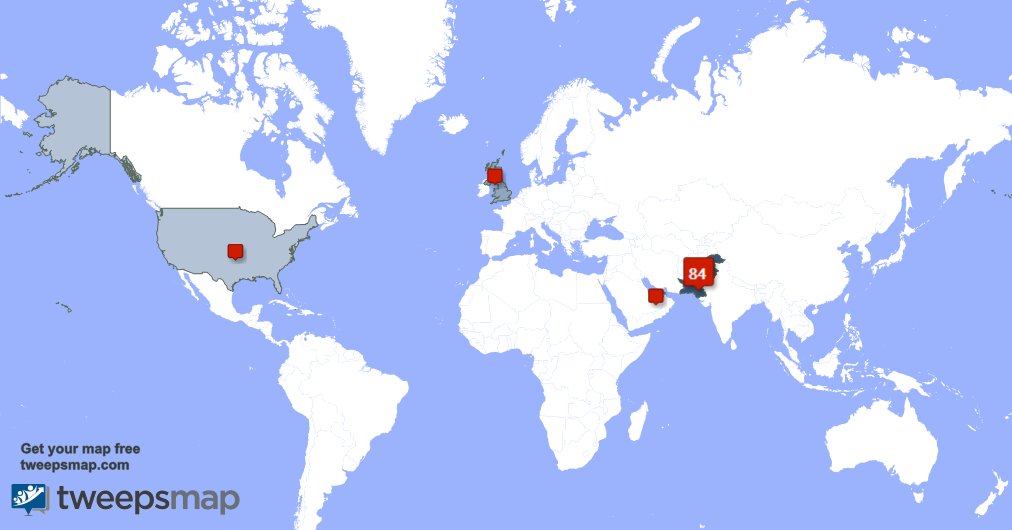 IamKumarDileep's tweet photo. My followers are in Pakistan(81%), UAE(9%) Get your free map https://t.co/aj5vj8jz9Y https://t.co/5hHBukBcfv