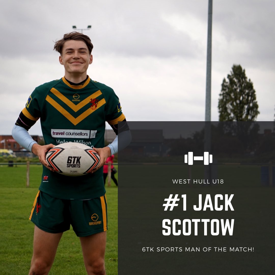 🏆Jack Scottow- today's @6TKSports man of the match!! Read his match reaction now! [link]👇🏽 grassrootsrugbymedia.com/6tk-man-of-the…