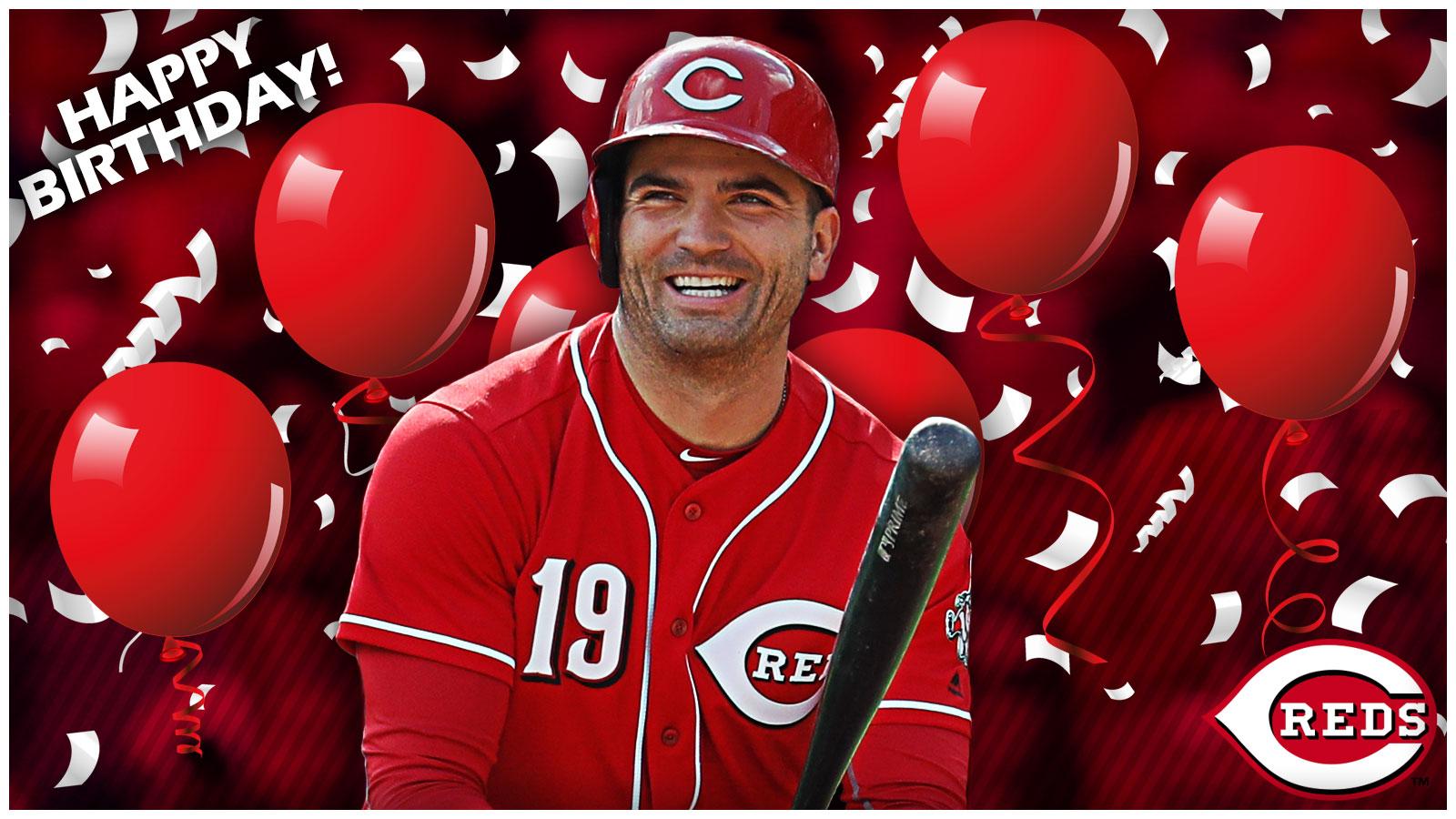 To wish on-base machine Joey Votto a very happy birthday!  