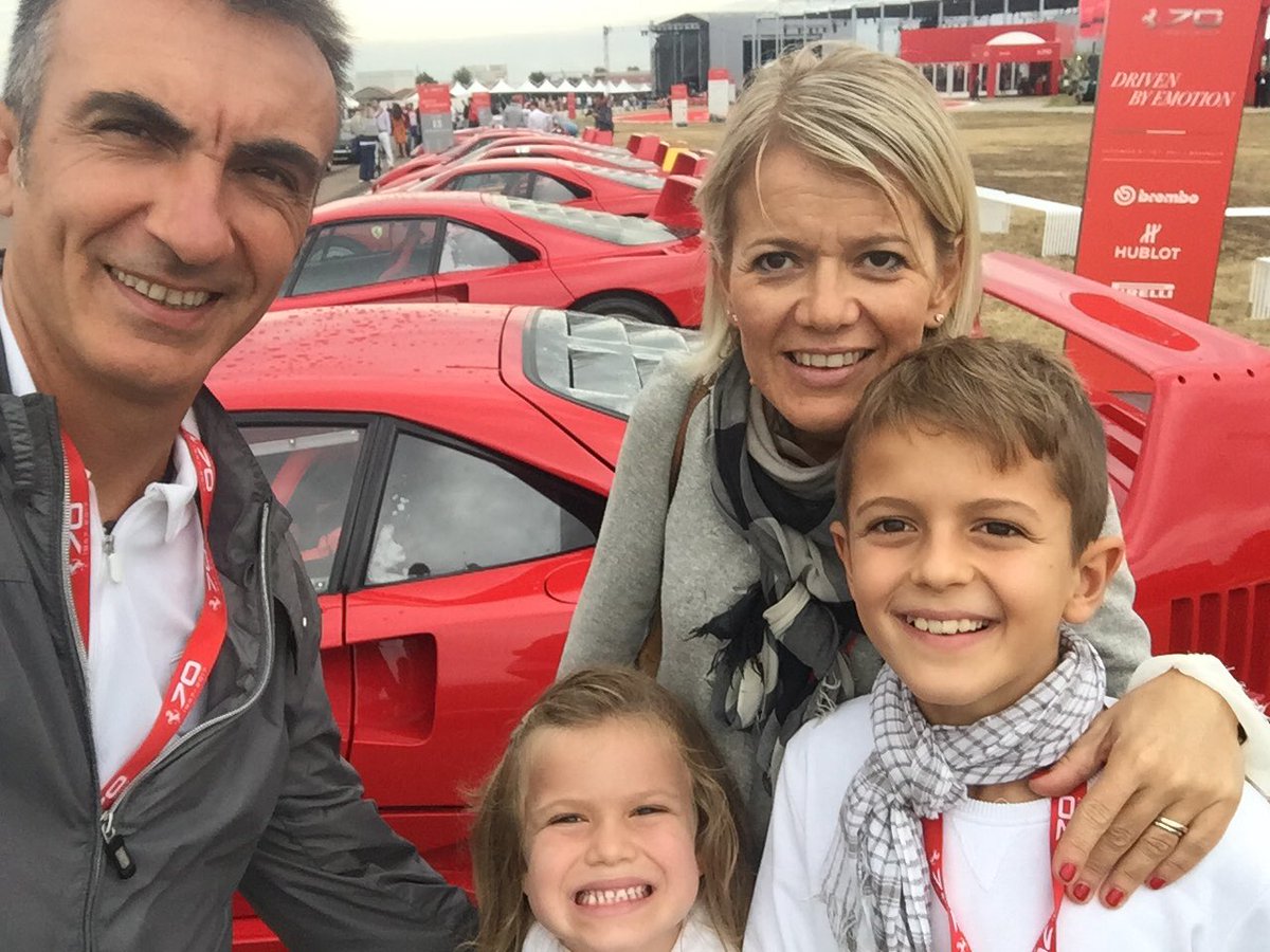 abracing73's tweet photo. Sunday with my family at @Ferrari #70ferrari #ferrariislikemyfamily https://t.co/Kl3pbO1yBO