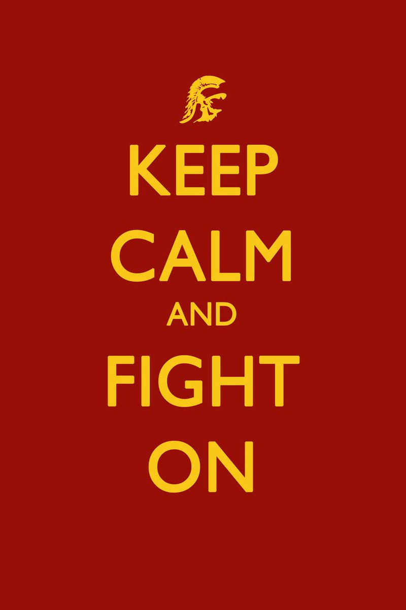 So hard for me to do after SC's great victory over Stanford last night! #FightOn