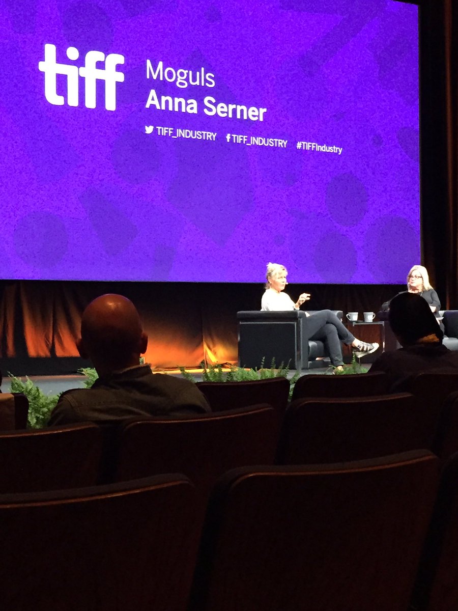 Swedish Film Institute CEO Anna Serner talks about gender equality in the film business with Screen's Wendy Mitchell #TIFFIndustry #TIFF17