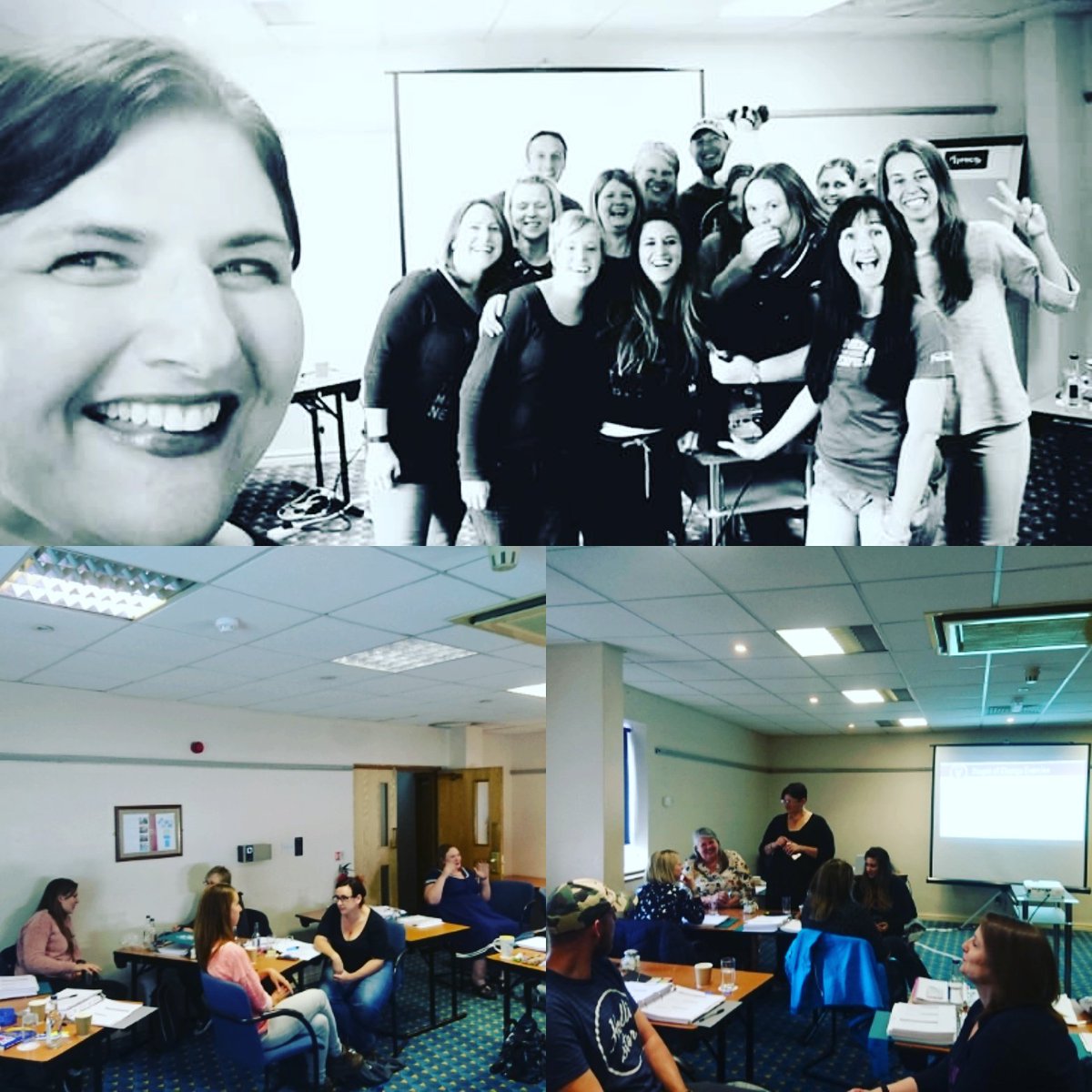 jopaydogtrainer's tweet photo. Human Communication, self care, burn out prevention. Victoria Stilwell Academy Intensive. @Drpal @VictoriaS https://t.co/xbbOWcnGBJ