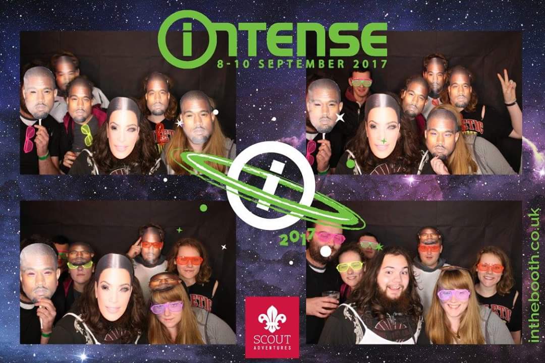 bexleynetwork's tweet photo. The theme for @intenseuknet was space, we came as 'stars' ⭐ #kimye https://t.co/6bakprpycA