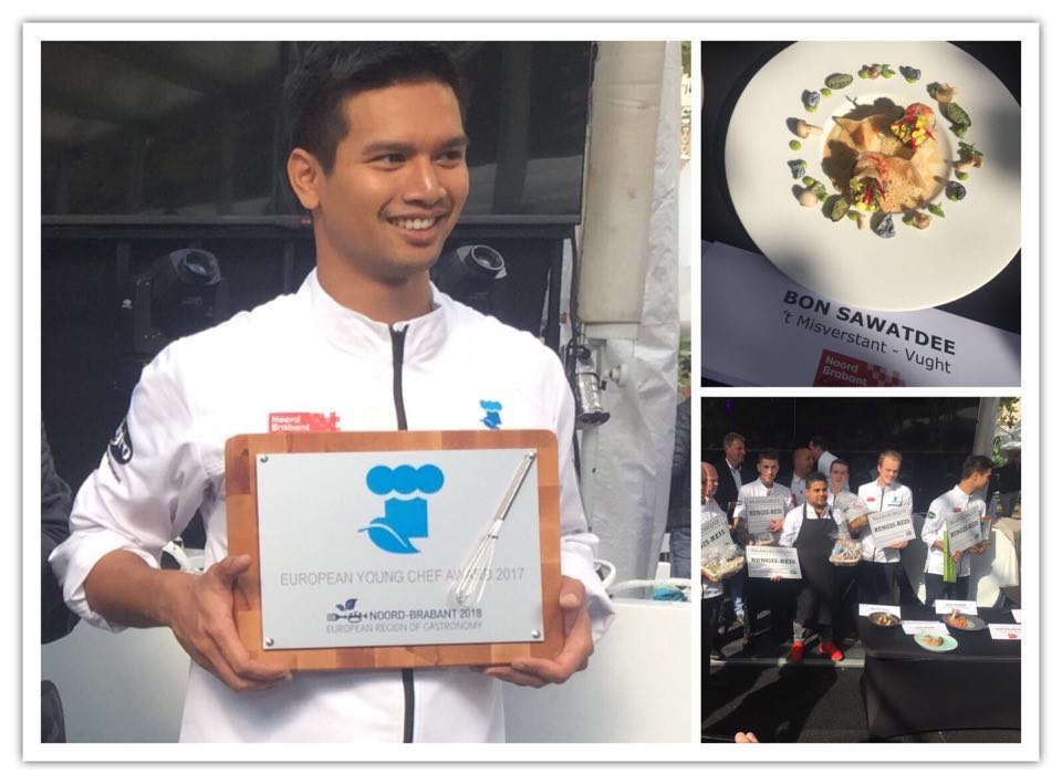 De winnaar van de Brabantse voorrondes European Chef Award is Bon Sawatdee! Proficiat en zet hem op in Barcelona! #bourgondischdenbosch