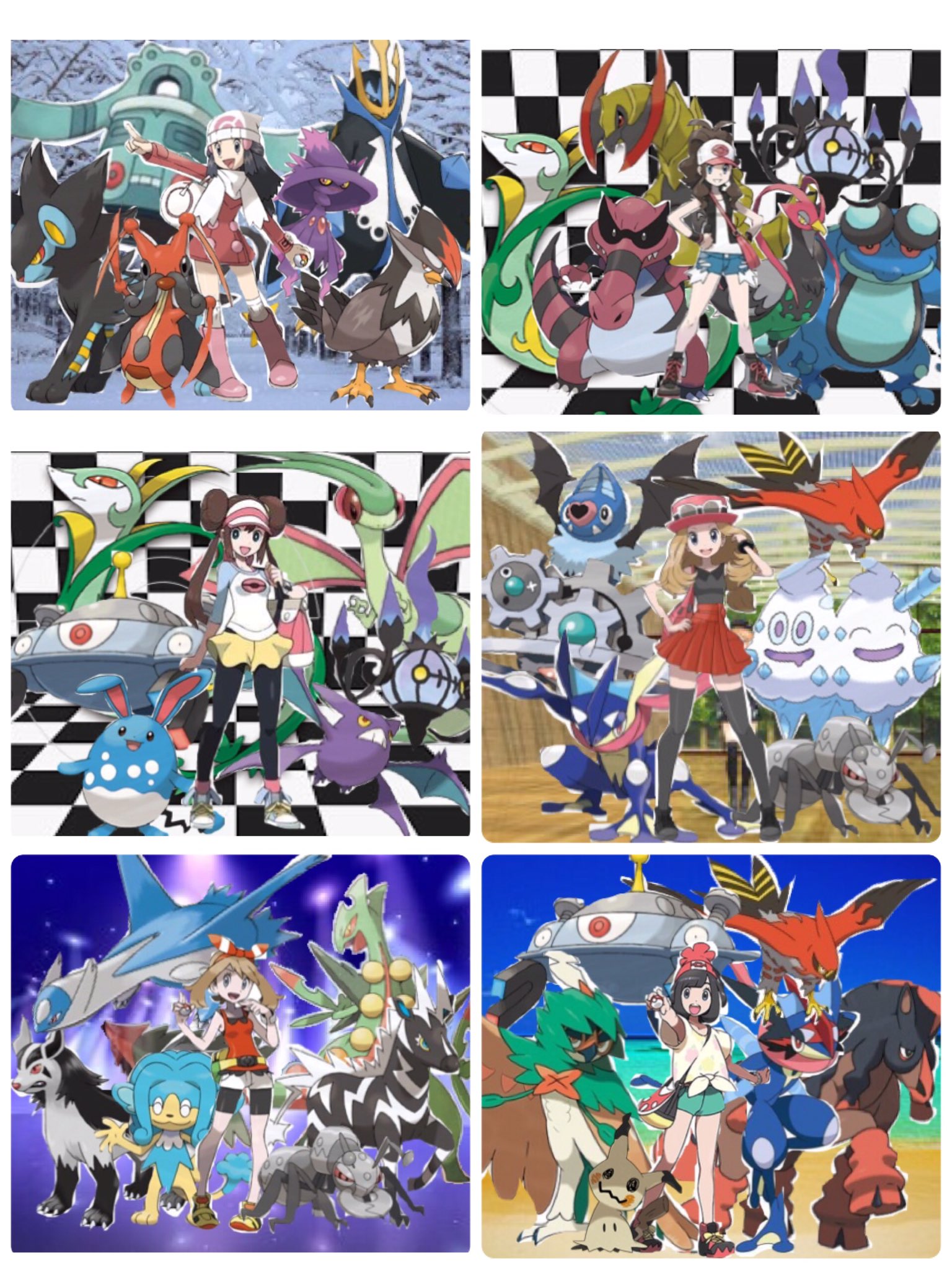 アサネギ プラチナからムーンまでの旅パ ポケモン T Co Gjqerwempi Twitter