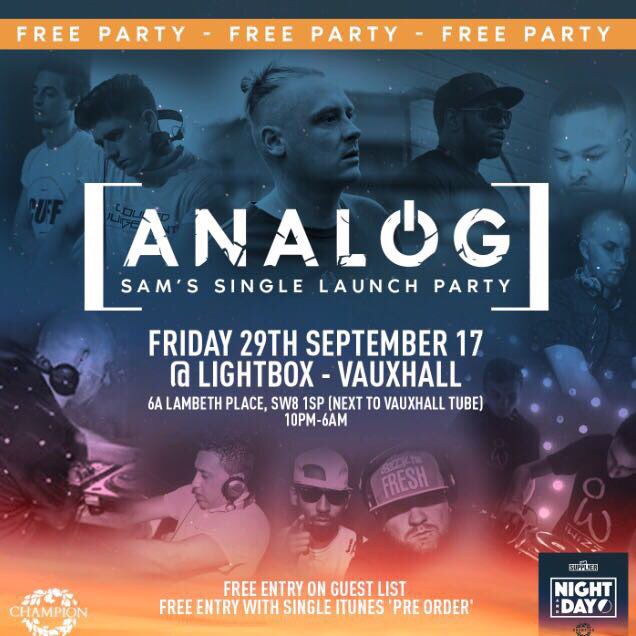 cantsayno_uk's tweet photo. Catch me alongside the @dgtlvision family at @analogLDN @lightboxlondon 
Fri 29th September ! #FreeEntry https://t.co/eevMB547b9