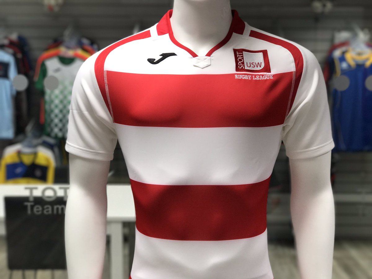 The 17/18 <a href="/USWSport/">USW Sport</a> <a href="/JomaSport/">Joma Sport</a> rugby league shirt