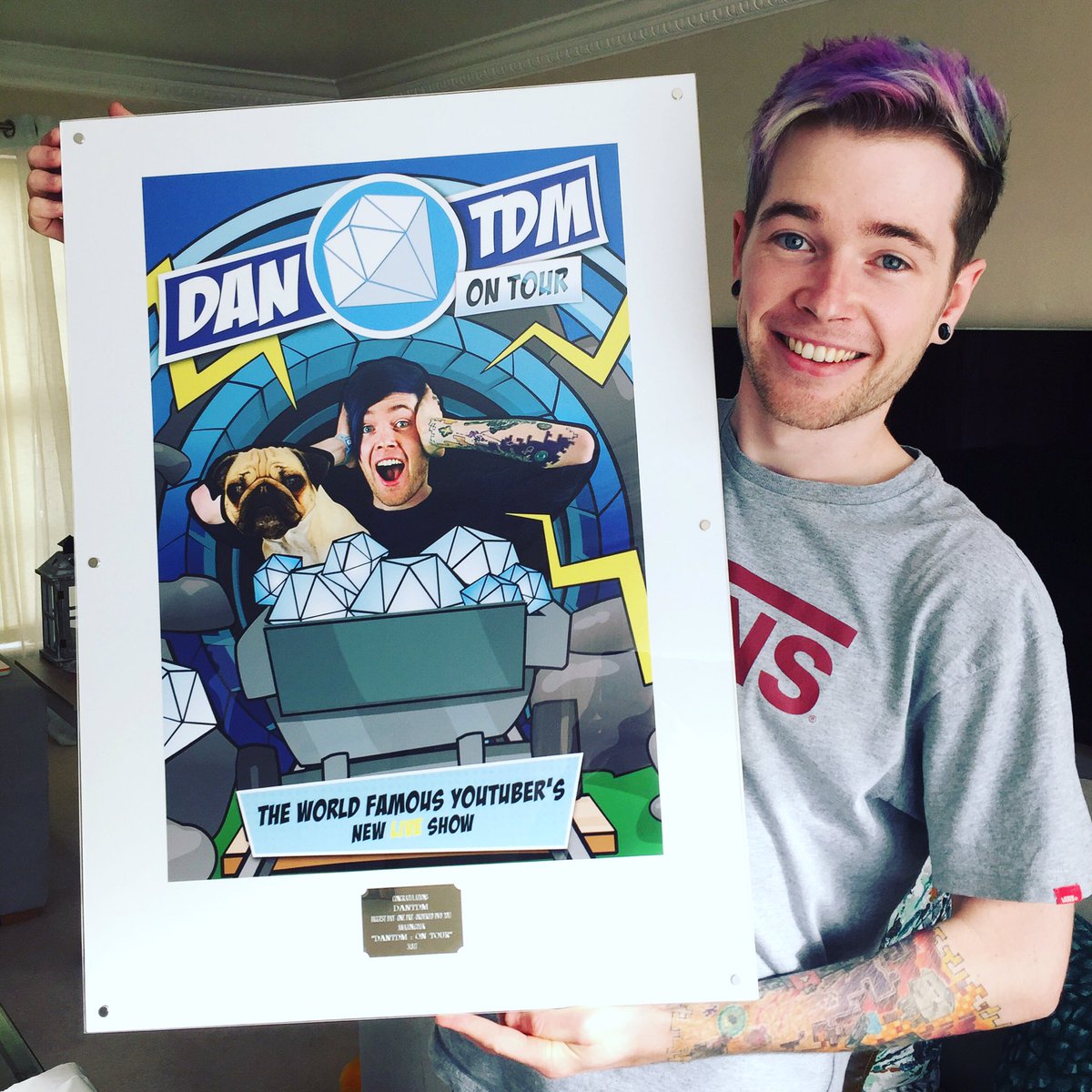 "The largest day-one DVD sales of 2017" This is mad! Can't wait for you all to see it. Thank you :)💙💎