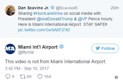 JesseRodriguez's tweet photo. You would hope that the "White House Director of Social Media" would know better about authenticating videos before sharing them with POTUS https://t.co/TTourdnZuO