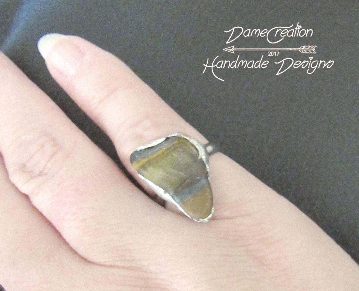 DameCreation's tweet photo. Raw Gemstone Ring - Tiger's Eye Ring - Raw Tigers Eye - Gemsto… https://t.co/GnSpyNQlQf #CraftBuzz #MetaphysicalRing https://t.co/Fd5FF13YRC