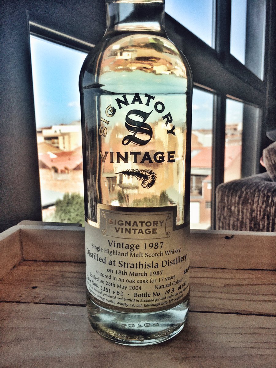RB WhiskyWorld (@rbwhiskyworld) on Twitter photo Finally found a reasonable priced birth year #whisky. This spririt was distilled exactly one week before I was born😎 <a href="/SignatoryWhisky/">Signatory Whisky</a> Finally found a reasonable priced birth year #whisky. This spririt was distilled exactly one week before I was born😎 <a href="/SignatoryWhisky/">Signatory Whisky</a>