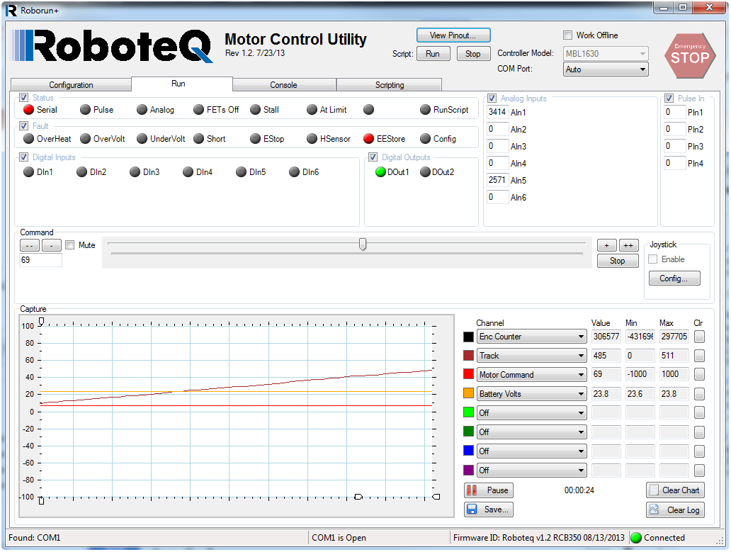 roboteqcom's tweet photo. Roborun PC Utility Update
Featuring fresh new look, additional diagnostics, and a few other improvements. #roboteq #robotics #roborun https://t.co/prTWsCohh4