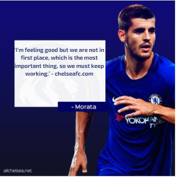 AllChelseaNet's tweet image. Alvaro's not willing to settle for less... #CFC