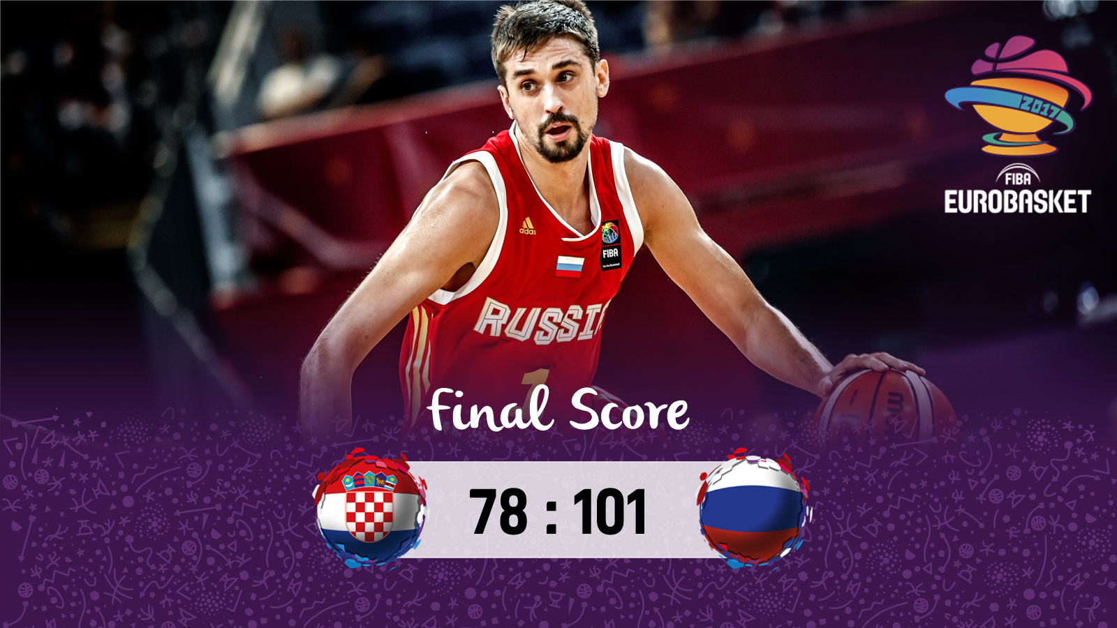 1 8 finals. EUROBASKET 2007 Final score.