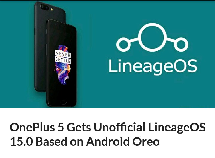 TechnicalTour's tweet image. #XDA member #King_lilrowrow has successfully ported #LineageOS15.0 for the #OnePlus5 . 
#AndroidOreo 
#technews #DailyTechNews #news