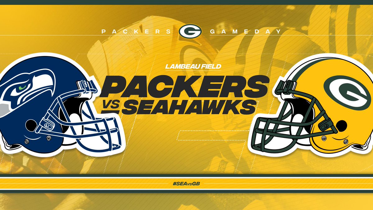 Green Bay Packers (@packers) on Twitter photo 🏈 #SEAvsGB
🕖 3:25 p.m. CT
📍 <a href="/LambeauField/">Lambeau Field</a>
📺 <a href="/NFLonFOX/">FOX Sports: NFL</a>
📻 <a href="/620wtmj/">620 WTMJ</a>
💻 pckrs.com/SEAvsGB
📱 <a href="/packers/">Green Bay Packers</a>
#GoPackGo 🏈 #SEAvsGB
🕖 3:25 p.m. CT
📍 <a href="/LambeauField/">Lambeau Field</a>
📺 <a href="/NFLonFOX/">FOX Sports: NFL</a>
📻 <a href="/620wtmj/">620 WTMJ</a>
💻 pckrs.com/SEAvsGB
📱 <a href="/packers/">Green Bay Packers</a>
#GoPackGo