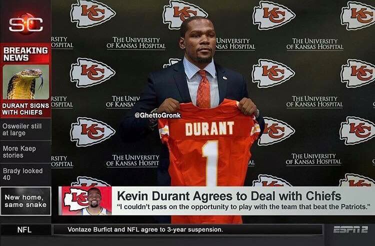 OGZaves's tweet photo. @KDTrey5 Welcome to the new home https://t.co/EWVcQq78Ln