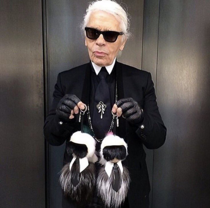 Happy Birthday to style icon Karl Lagerfeld who turns 84 today! 