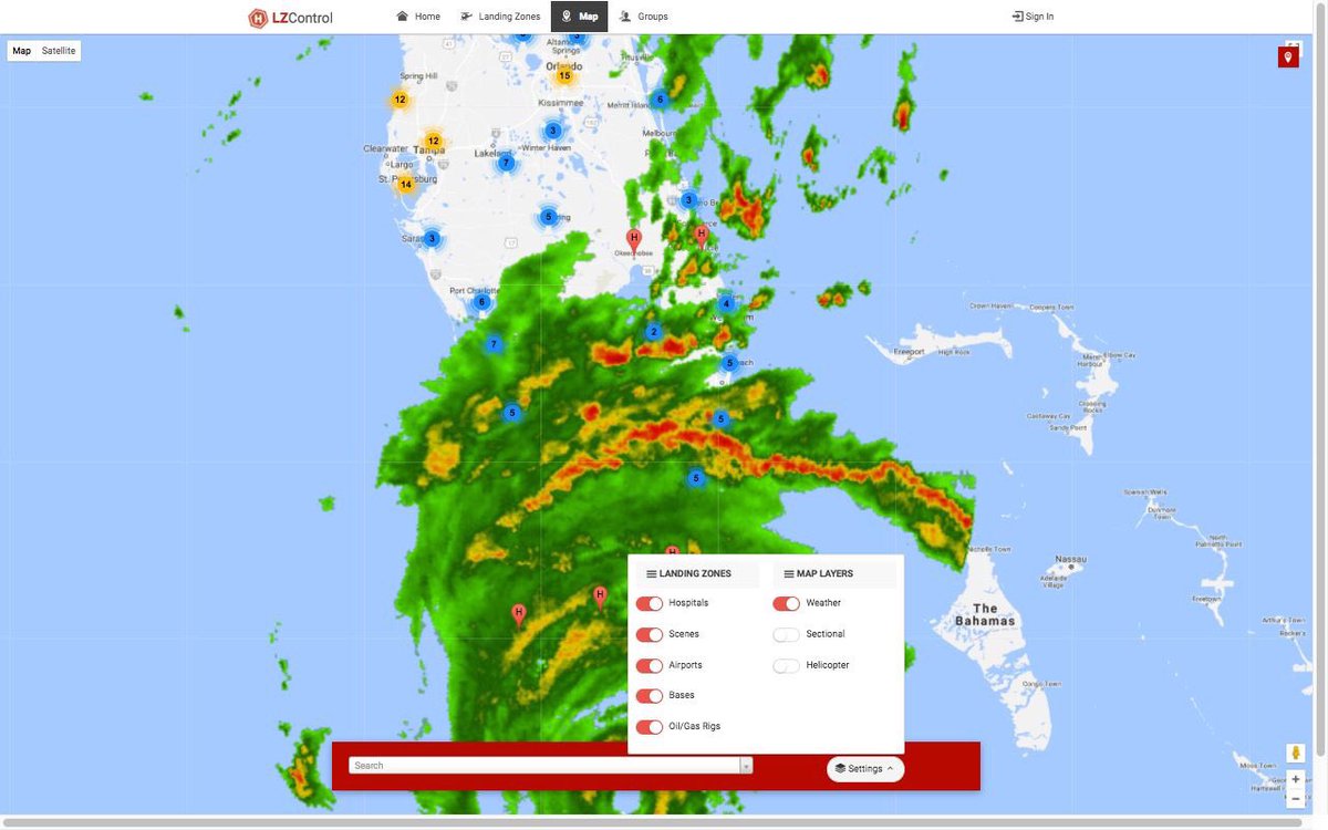 LZControl's tweet image. LZControl will be the only way to communicate whether these landing zones are closed, compromised, or changed over the next few days. #Irma