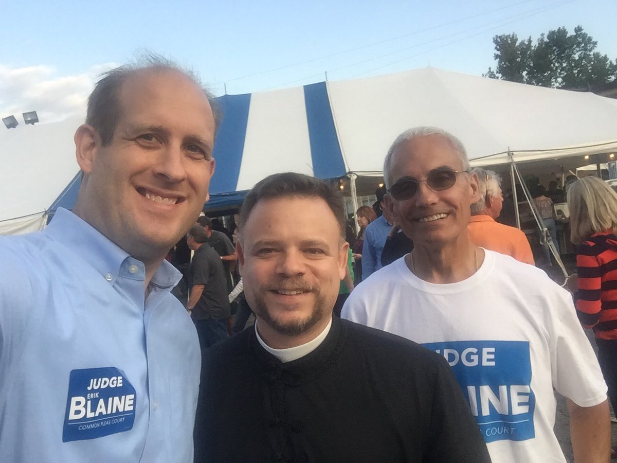 JudgeBlaine's tweet photo. @DaytonGreekFest thanks for 3 great days and to all those from #teamjudgeblaine for 3 of support for the community! #fairopenprepared https://t.co/c3v92A4AhQ