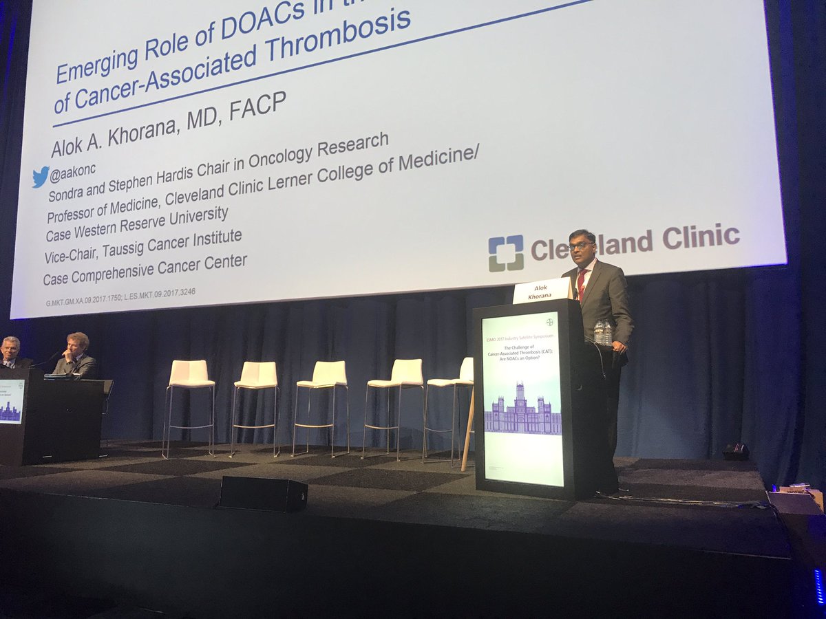 MarcCarrier1's tweet image. Exciting emerging data on cancer-associated thrombosis by @aakonc at ESMO17