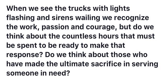 NLFireServices's tweet image. A message from President @duaneantle on #FirefightersNationalMemorialDay: