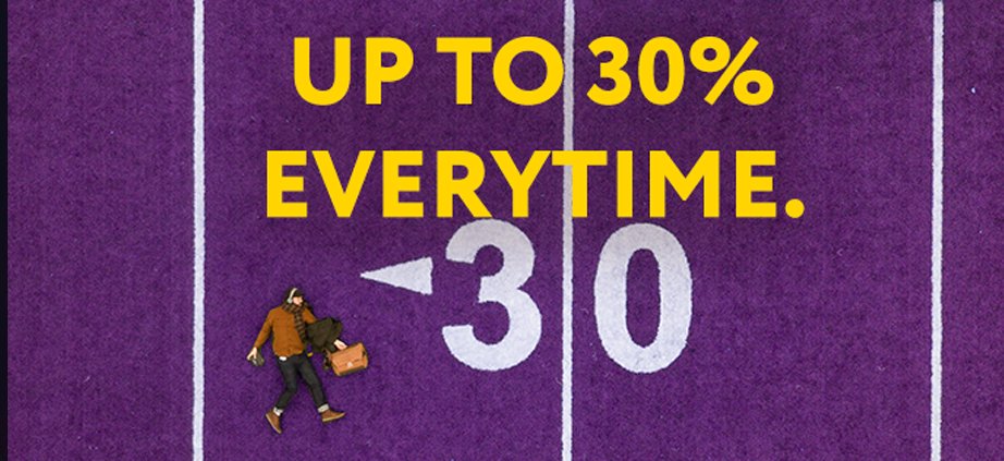 finalprice_com's tweet photo. Imagine your team outperforms its rivals by 30% all the time... Our case exactly. Make your next trip a touchdown: https://t.co/NsYSRL7JdO https://t.co/6mIwM5tV8N