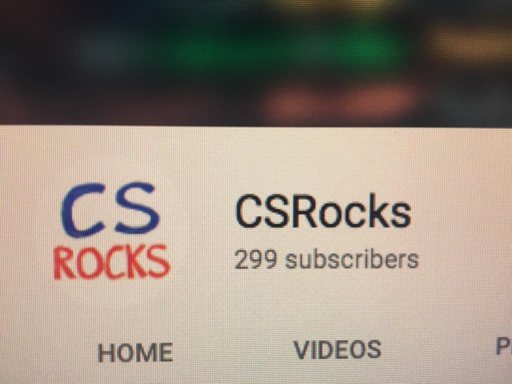 thecompscirocks's tweet image. Who&apos;s gonna be the 300th subscriber? 😇😎