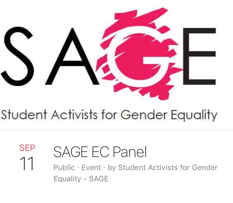 Tomorrow at 9 pm will be your chance to ask the SAGE EC any questions you have about SAGE. Hope to see you all there 😊!