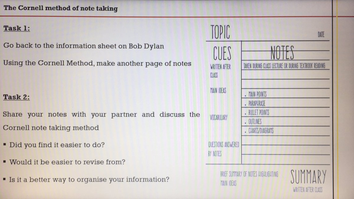 mrshf_hist's tweet photo. Finishing touches to enrichment note taking and organisation PP for Y12 students. #marathon #stamina #cornellnotetaking #sixthform #HoY https://t.co/5NFkrkdCa5