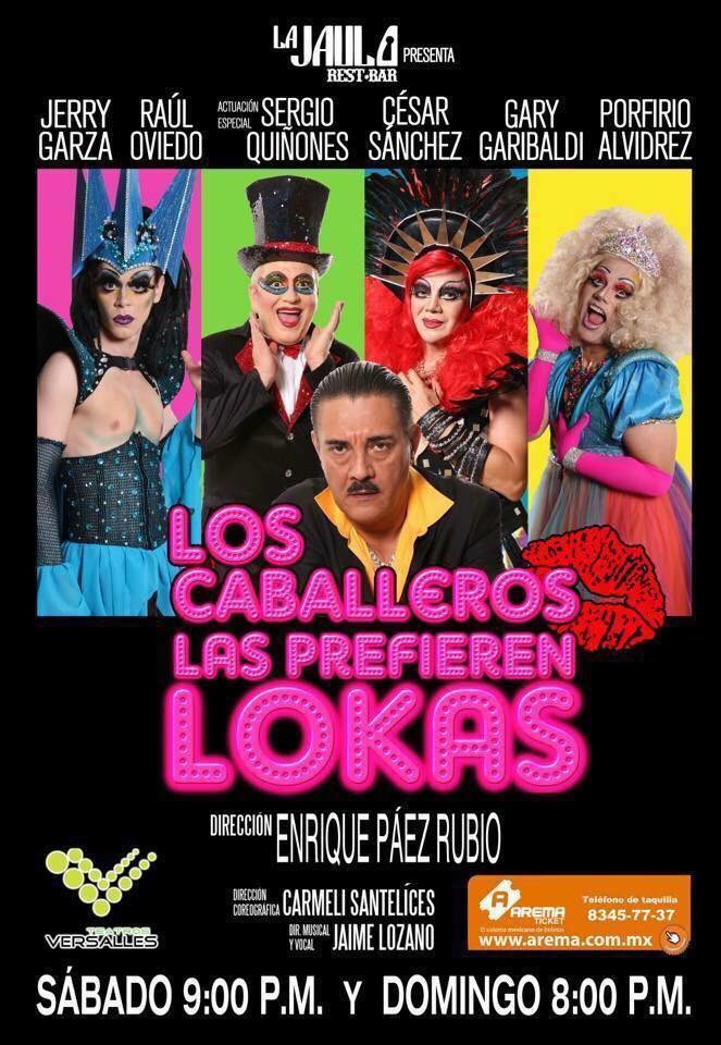 MrGariGaribaldi's tweet photo. Nos vemos a las 8 PM a ver Los Caballeros Las Prefieren Lokas @teatroversalles @PaezQuique @GERRYGARZADIAZ @SergioQuinones_ los esperamos https://t.co/Ne44zGcPne