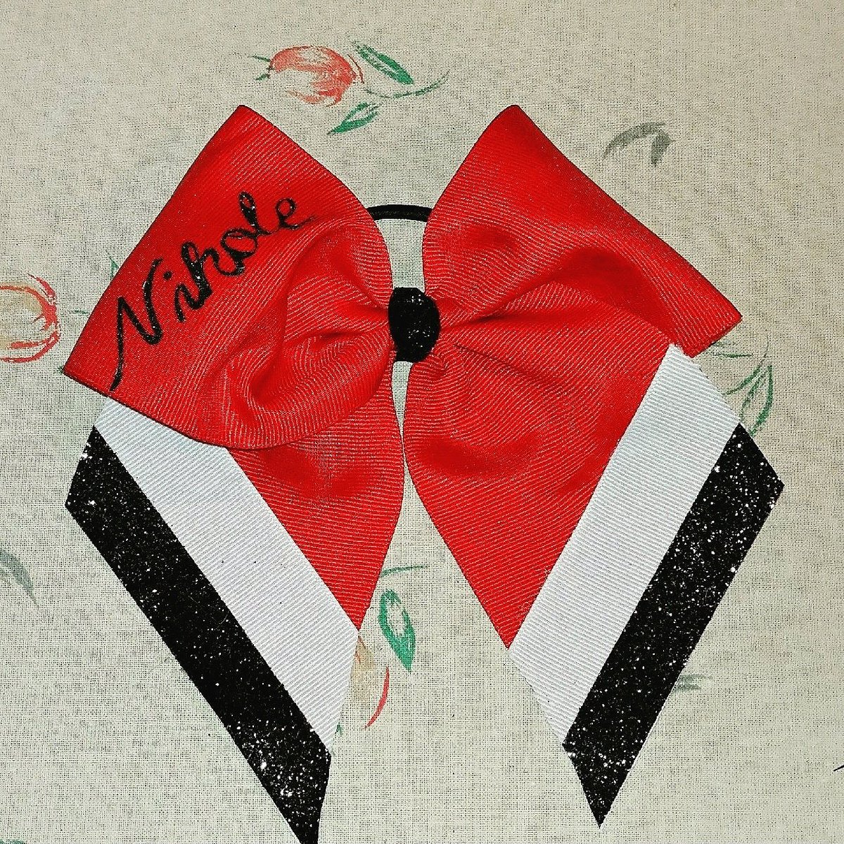 MTBowCreations's tweet photo. NNU cheer bow! #cheerleading #cheerbows #softballbows #cheer #softball #bows #cheerleader #cheercoach https://t.co/zXsA3HIUDV