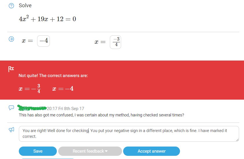 Jo on Twitter "hegartymaths Hegarty Maths allows me to accept
