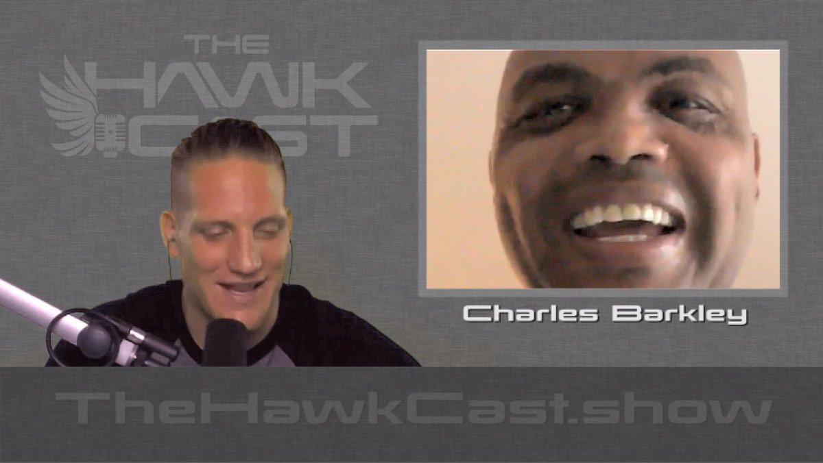 OfficialAJHawk's tweet photo. New episode of #TheHawkCast coming out tonight. Legendary Charles Barkley joins me! Subscribe here- https://t.co/9zhpQZWP1f https://t.co/s72n0U5G23